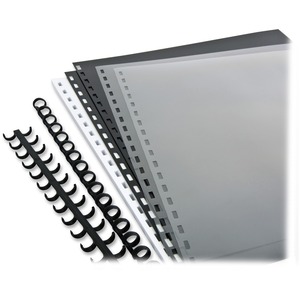 Zipbind Pre-Punched Presentation Kit, Covers/Paper,2/ST