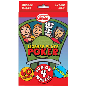 Outset Media CarTag License Plate Poker