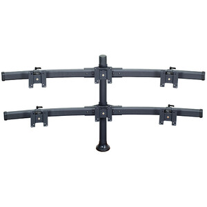 Premier Mounts Desk Mount for Flat Panel Display - Black