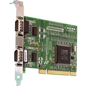 Brainboxes 2 Port RS232 PCI Serial Card with max 230,400 Baud Rate