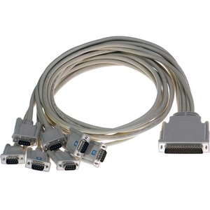 Brainboxes Lynx Cable 78 Way D to 8x9 Pin