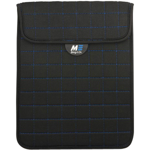 Mobile Edge Neogrid Carrying Case (Sleeve) for 10" Apple iPad - Black, Blue