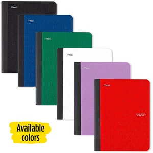 MEAD Five Star Composition Book, 100 ct, WR Asst 9.75 x 7.5 Bulk