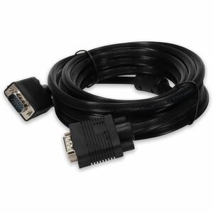 15ft VGA Male to VGA Male Black Cable For Resolution Up to 1920x1200 (WUXGA)