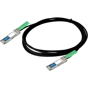 AddOn Cisco QSFP-H40G-CU.5M Compatible TAA Compliant 40GBase-CU QSFP+ to QSFP+ Direct Attach Cable (Passive Twinax, 0.5m)