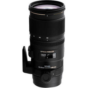 Sigma - 50 mm to 150 mm - f/22 - f/2.8 - Telephoto Zoom Lens