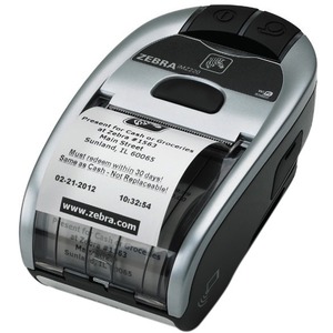 Zebra iMZ220 Mobile Direct Thermal Printer - Monochrome - Portable - Receipt Print - USB - Wireless LAN - Battery Included
