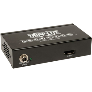 Tripp Lite 2-Port Video Displayport to 2 X DVI Monitor Video Splitter TAA GSA