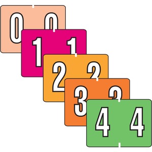 Smead Numeric Color-Coded Labels