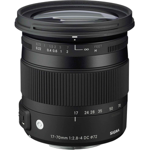 Sigma - 17 mm to 70 mm - f/22 - f/2.8 - Macro Zoom Lens for Nikon F