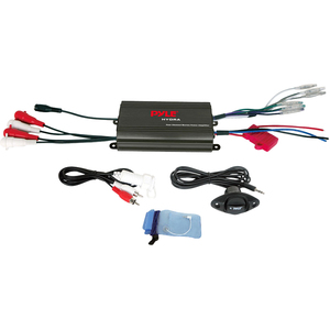 Pyle 4 Channel 800 Watt Waterproof Micro Marine Amplifier