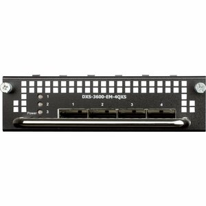 D-Link DXS-3600-EM-4QXS 4-Port 40G QSFP+ Expansion Module for DXS-3600