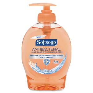 Hand Soap Pump, 7.5 oz, Antibacterial, Crisp Clean Scent