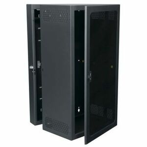 Middle Atlantic Cablesafe CWR-26-26PD Rack Cabinet With Plexiglass Front Door and 8 D-Rings