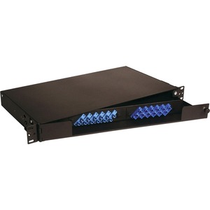 Weltron Rack Mount Fiber Enclosure 2 Panel