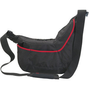 Lowepro Passport Sling II Carrying Case (Sling) Camera, Camera Equipment, Bottle, Lens, Camera Flash - Black, Red