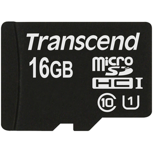16GB TS16GUSDCU1 MICROSDHC - CLASS10 U1