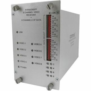 ComNet 8 Channel Video / 8 Channel Data Receiver