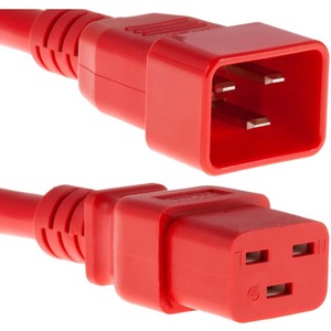 Unirise Red Power Cord C19-C20