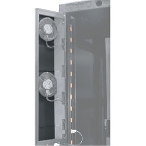 Middle Atlantic Fan Door Panel, 1/2 RU, 45 RU High CFM Rear Doors