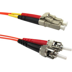 Weltron 3m LC/ST Multi-mode 62.5/125M Orange Fiber Patch Cable