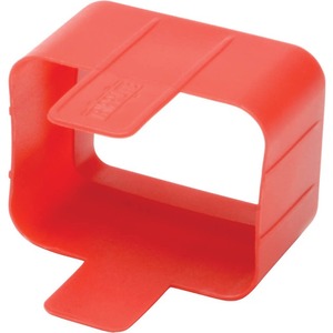 100PK PDU PLUG LOCK CONNECTOR - C20 POWER CORD TO C19 OUTLET RED