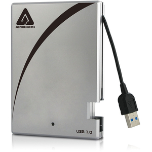 Apricorn Aegis Portable A25-3USB-S256 256 GB Portable Solid State Drive - 2.5" External - SATA (SATA/600)