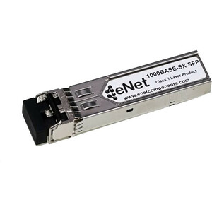 ENET Alcatel-Lucent Compatible MiniGBIC-SX TAA Compliant Functionally Identical 1000BASE-SX SFP 850nm 550m Duplex LC Connector