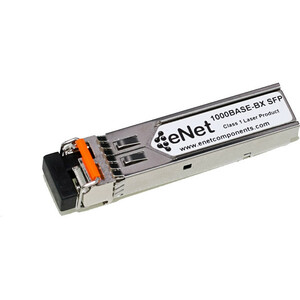 ENET Ruckus (Formerly Brocade) Compatible E1MG-100BXD TAA Compliant Functionally Identical 100BASE-BXU SFP Tx1310nm/Rx1490nm 20km Simplex LC Single-mode