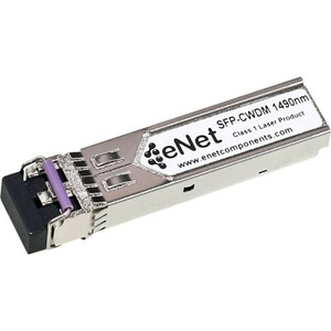 ENET Harmonic Compatible GSF9142-49 TAA Compliant Functionally Identical 1000BASE-CWDM SFP 1490nm 80km Duplex LC Connector