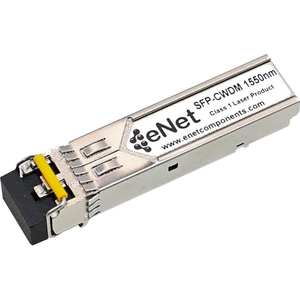 ENET Harmonic Compatible GSF9142-57 TAA Compliant Functionally Identical 1000BASE-CWDM SFP 1570nm 80km Duplex LC Connector