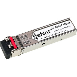 ENET Harmonic Compatible GSF9142-59 TAA Compliant Functionally Identical 1000BASE-CWDM SFP 1590nm 80km Duplex LC Connector