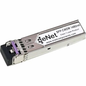 ENET Harmonic Compatible SFP9100-49 TAA Compliant Functionally Identical 1000BASE-CWDM CWDM SFP 1490nm Duplex LC Connector