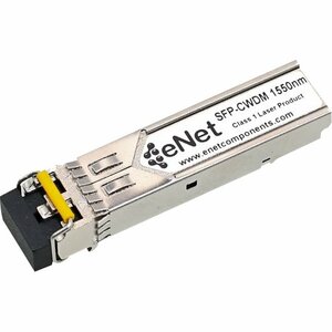 ENET Harmonic Compatible SFP9100-55 TAA Compliant Functionally Identical 1000BASE-CWDM CWDM SFP 1550nm Duplex LC Connector