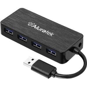 Aluratek 4-port USB Hub - USB - External - 4 USB Port(s) - 4 USB 3.0 Port(s)