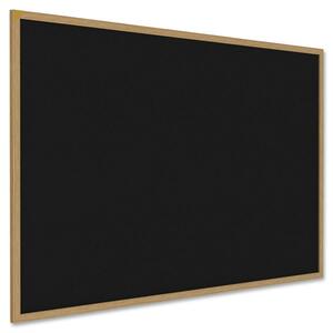 48.5X72.5 Wood Frm Oak Finish, Recycled Rubber Tkbd Black