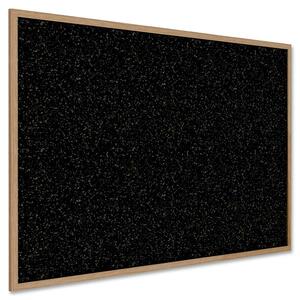 24.0X36.0 Wood Frm Oak Finish, Recycled Rubbr Tb Tanspeckled