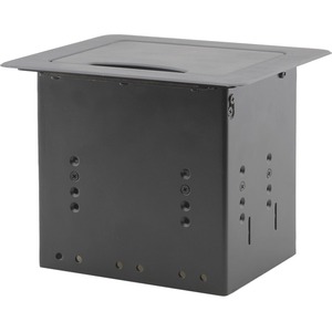 Kramer TBUS-3XL Mounting Box - Black Anodized Aluminum