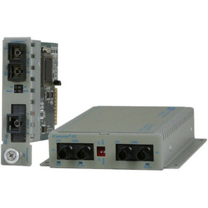 iConverter 1000Mbps Gigabit Ethernet Fiber to Fiber Media Converter SC Multimode 550m to Multimode 550m Module