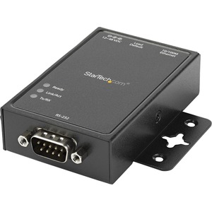 StarTech.com 1 Port RS232 Serial to IP Ethernet Converter / Device Server - Aluminum