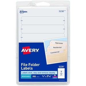 United Ad Label Alpha File Folder Label BCCR Compatible Lavender 500 Label Per Roll 1-1/4 x 1 