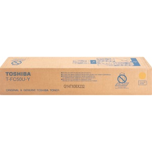 Toshiba Original Standard Yield Laser Toner Cartridge - Yellow - 1 Each