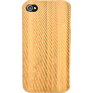 tmbr Bamboo Wood Sun Pattern Combo Case for Apple iPhone 4/4S