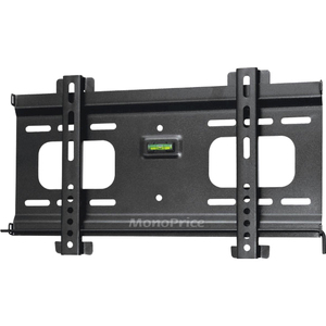 Monoprice Ultra-Slim Low Profile Wall Mount for Flat Panel Display - Black