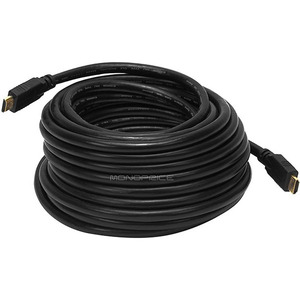 Monoprice 40ft 24AWG CL2 Standard HDMI Cable With Ethernet - Black
