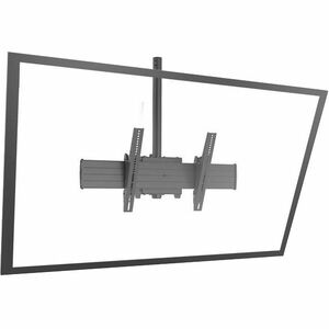 Chief Fusion X-Large Ceiling Display Mount - For Displays 55-100" - Black