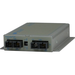 iConverter 1000Mbps Gigabit Ethernet Fiber to Fiber Media Converter SC Multimode 550m to Single-Mode 12km