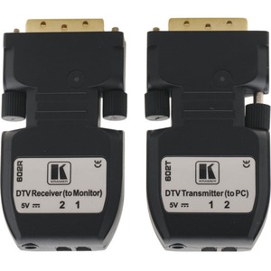 Kramer 602R/T Detachable DVI Optical Transmitter & Receiver