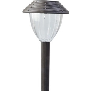 Moonrays Woven 2X Brown Plastic Path Light, 6 pk