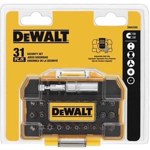 Dewalt 31pc Security Set
